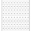Exercices Maths Ce1,les Tableaux Des Nombres De 0 À 1000 tout Nombre De 1 À 100