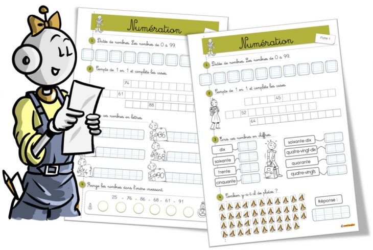 Exercices Numération Ce2 Programme 2016 | Bout De Gomme à Exercices Maths Ce2 À Imprimer