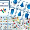 🔹🔷« Jeu » Trie Les Solides 🔷🔹 Français /arabe 6 Cartes intérieur Jeux Pour Apprendre Les Formes Et Couleurs