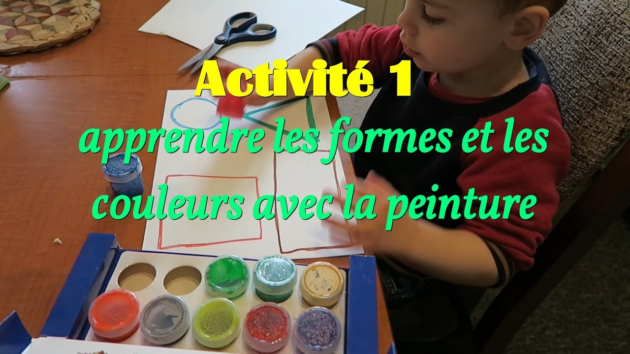 🖌activité Enfant 2 Ans Et Demi,🔴🔺 On Apprend Les Formes intérieur Bebe A 2 Ans Et Demi 