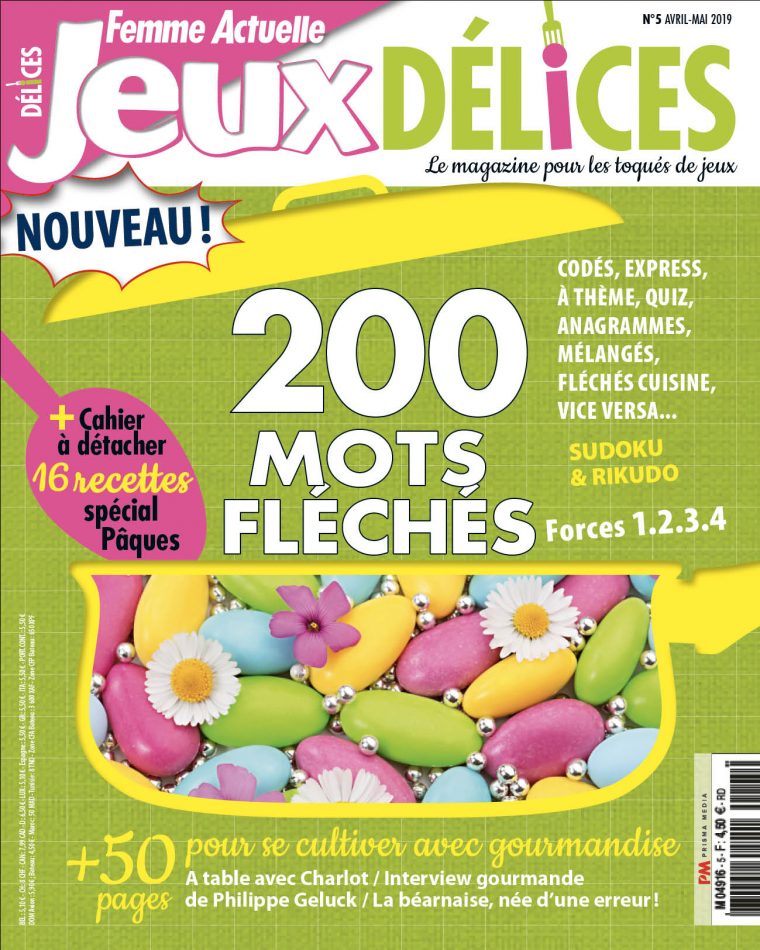 Femme Actuelle Jeux Délices En Met Plein Les Oeufs avec Mots Fleches Gr