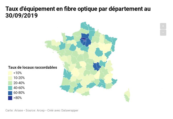 Fibre Optique En France : Où Peut-On En Profiter ? Le Top concernant Département 09 Carte