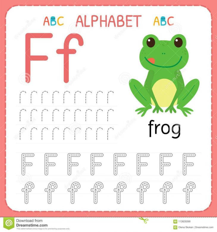 Fiche De Travail De Découverte D'alphabet Pour L'école intérieur Exercice D Alphabet En Maternelle