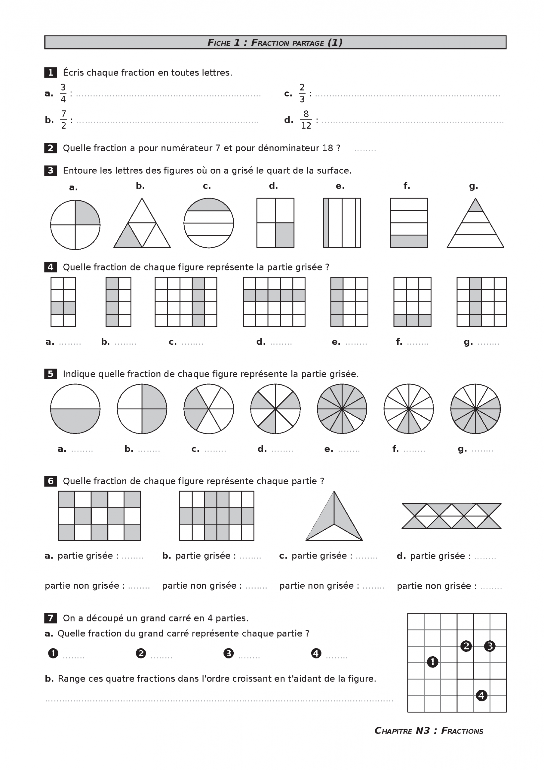 Fichier De Mathématiques Très Complet À Télécharger encequiconcerne Exercice Gratuit Cm2 