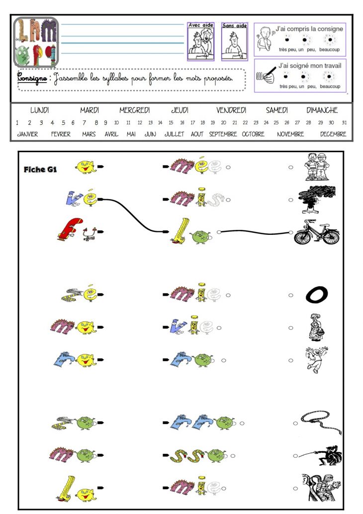 Fichier E, F, G Alphas Gs – La Classe De Luccia ! dedans Fiche De Travail Gs