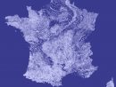 Fichier:carte France Hydrographie Cours D'eau Fond Bleu à Fond De Carte France Fleuves