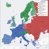 File:cold War Europe Economic Alliances Map Fr dedans Carte Europe Est