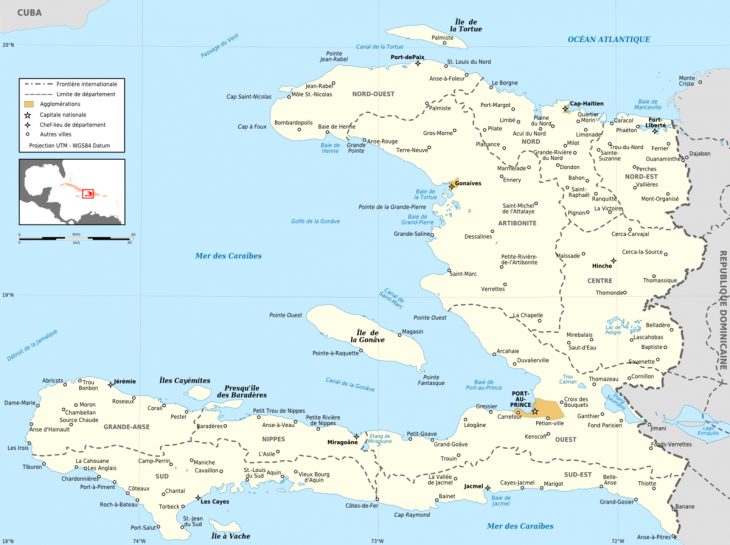 File:haiti Administrative Map-Fr – Wikimedia Commons serapportantà Departement Et Chef Lieu