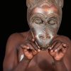 File:masque Africain Porté-Romanceor - Wikimedia Commons destiné Masque Afriquain