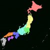 File:regions And Prefectures Of Japan No Labels.svg encequiconcerne Carte Des Préfectures