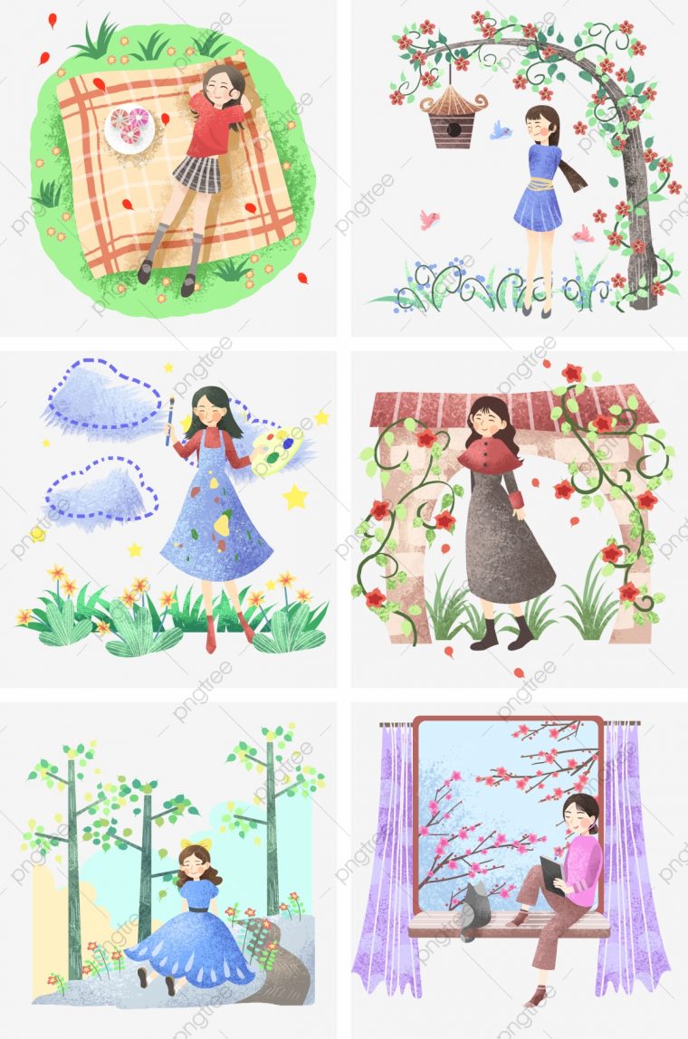 Fille De Peinture Illustration De Dessin Animé Illustration encequiconcerne Jeux De Peinture Pour Fille