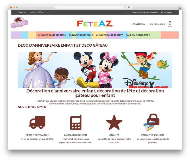 Flatsome WordPress Website Template By Ux-Themes – Feteaz tout Ux De Fille