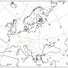 Fond De Carte Du Continent Européen (Pays, Capitales concernant Les Capitales D Europe