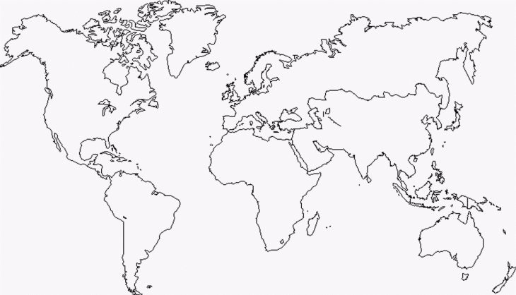 Fond De Carte Du Monde Blanc A Remplir (Avec Images) | Carte avec Carte Du Monde Vierge À Remplir En Ligne