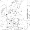 Fond De Carte En Noir Et Blanc De L'ue28. Eu28 Map avec Union Européenne Carte Vierge