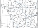 Fond De Carte - France (Frontières, Fleuves, Départements tout Fond De Carte France Fleuves