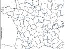 Fond De Carte - France (Frontières, Fleuves Et Départements) avec Fond De Carte France Fleuves