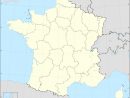 Fonds De Cartes De France Des Régions destiné Le Découpage Administratif De La France
