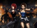 Fonds D'ecran 3840X2160 Pistolet Zombie Resident Evil 3 tout Jeux De Deux Fille