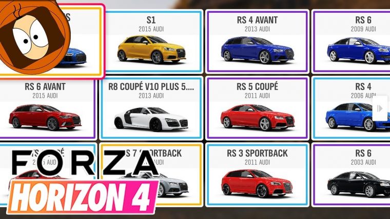 Forza Horizon 4 : Toutes Les Voitures Du Jeu + Dlc ! dedans Jeux De 4 4 Voiture