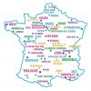 France-Carte-De-France-Et-Des-Principales-Villes-De-France serapportantà Carte France Principales Villes