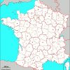 France Fond De Carte Départements Régions Et Préfectures encequiconcerne Carte Des Préfectures
