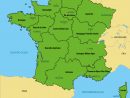France Map With Regions And Their Capitals avec Map De France Regions