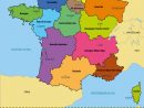 France Map With Regions And Their Capitals dedans Map De France Regions