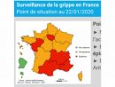 France - Monde | Grippe : Cinq Régions, Dont Auvergne-Rhône dedans Les 22 Régions De France Métropolitaine