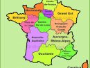 France Regions Map | New Regions Of France tout Map De France Regions