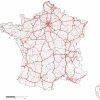 France-Reseaux-Routier-Noms-Lambert93-Echelle - Cap Carto intérieur Carte Routiere France Gratuite