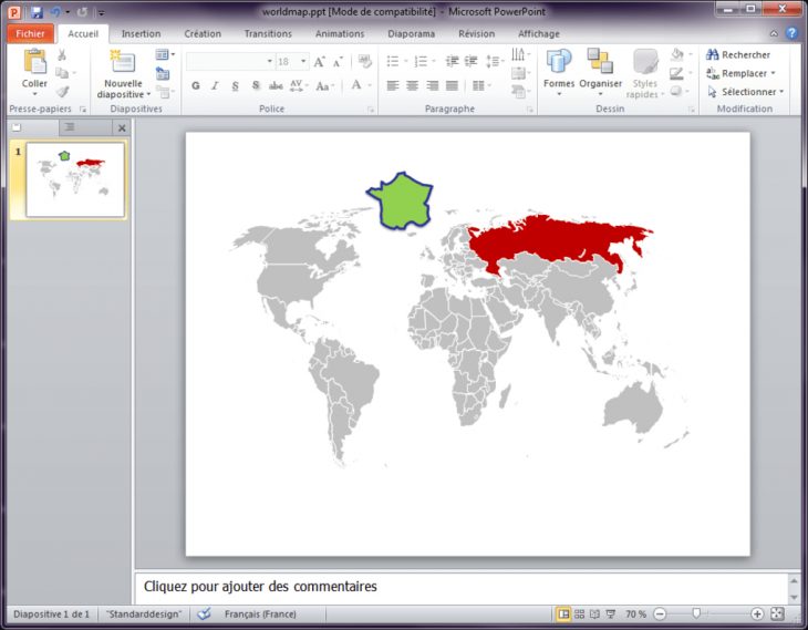 Free Editable Worldmap For Powerpoint Slides – Télécharger avec Carte Du Monde Vierge À Remplir En Ligne