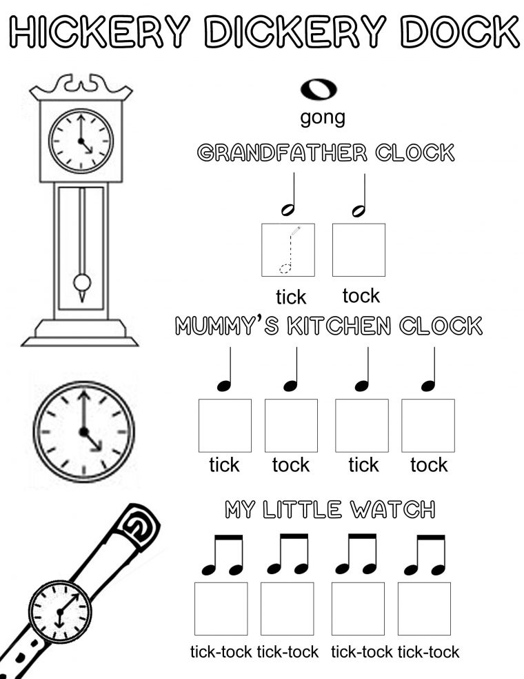 Free Music Theory Printable & Colouring Activity serapportantà Activité Musicale Maternelle