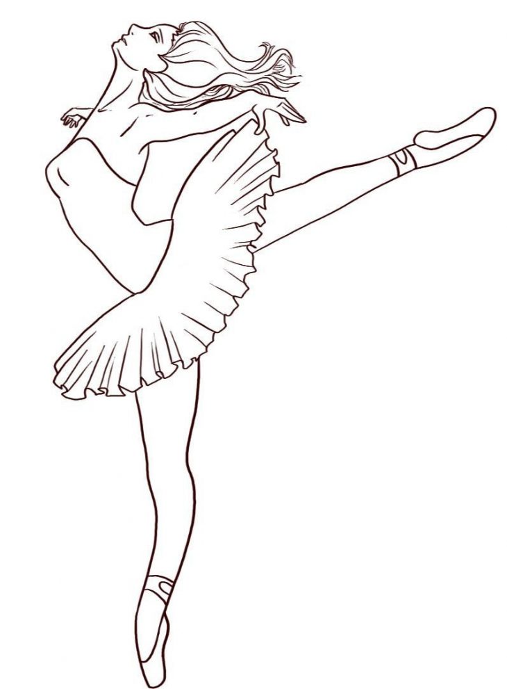 Free Printable Ballet Coloring Pages For Kids | Dessin à Dessin De Danseuse A Imprimer