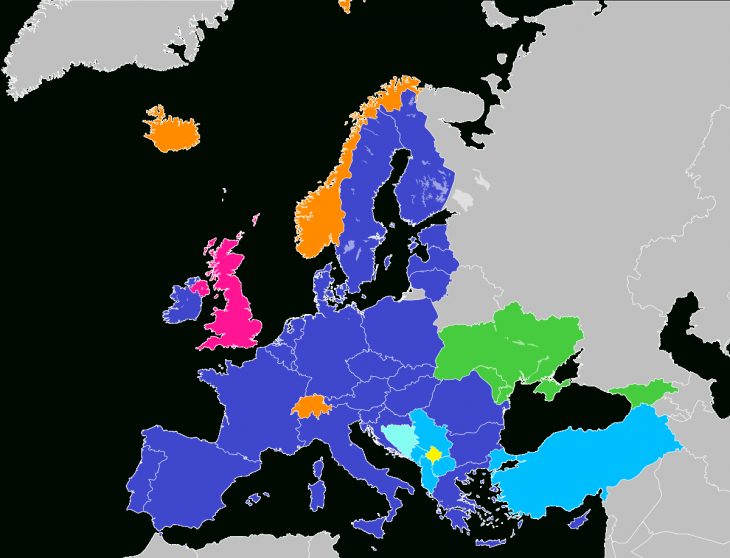 Futur Élargissement De L'union Européenne — Wikipédia dedans Nom Des Pays De L Union Européenne