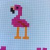 Fyfhrdhfytfgbr | Dessin Pixel, Pixel Art Et Diy Dessin concernant Pixel Art Flamant Rose