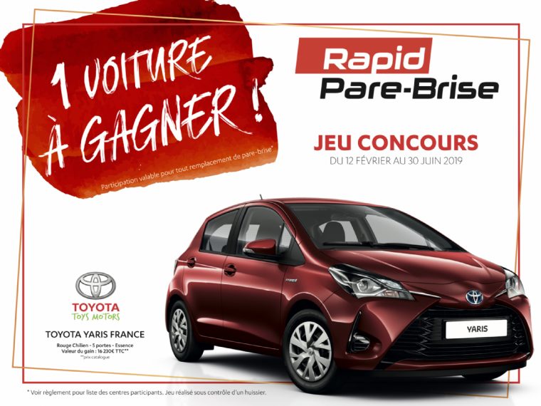 Gagnez 1 Voiture Avec Rapid Pare-Brise : Règlement Du Jeu dedans Jeux De Voiture Rouge