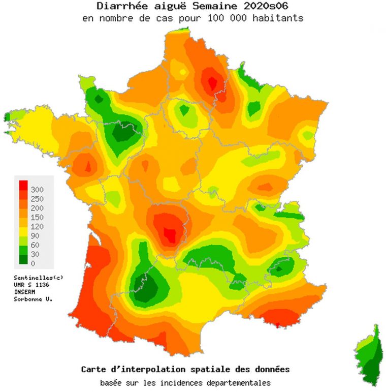 Gastro-Entérite : Comment L'éviter, La Soigner, Carte En France pour Combien Yat Il De Region En France