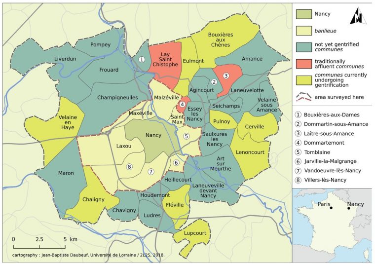 Gentrification Of Peri-Urban Spaces In France – The encequiconcerne Gap Sur La Carte De France