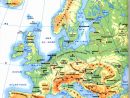 Géographie Cm1 Séquence 2 : Les Frontières De La France Et avec Carte Europe Vierge Cm1