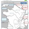 Géographie : Une Évaluation Sur La France (Frontières serapportantà Carte De France Ce1
