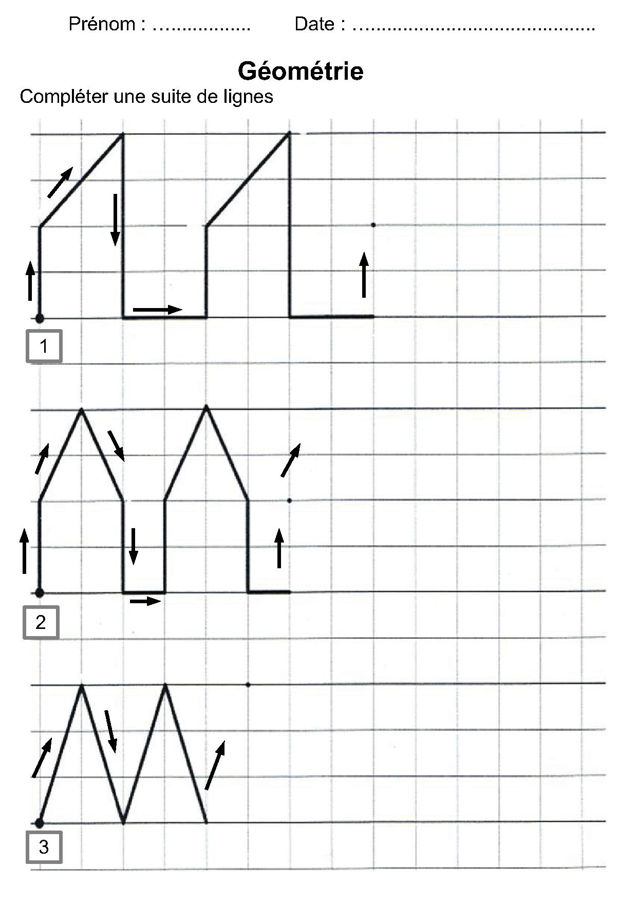 Géométrie Ce1,ce2,la Symétrie,reproduire Une Figure concernant Dessin Géométrique Ce2 