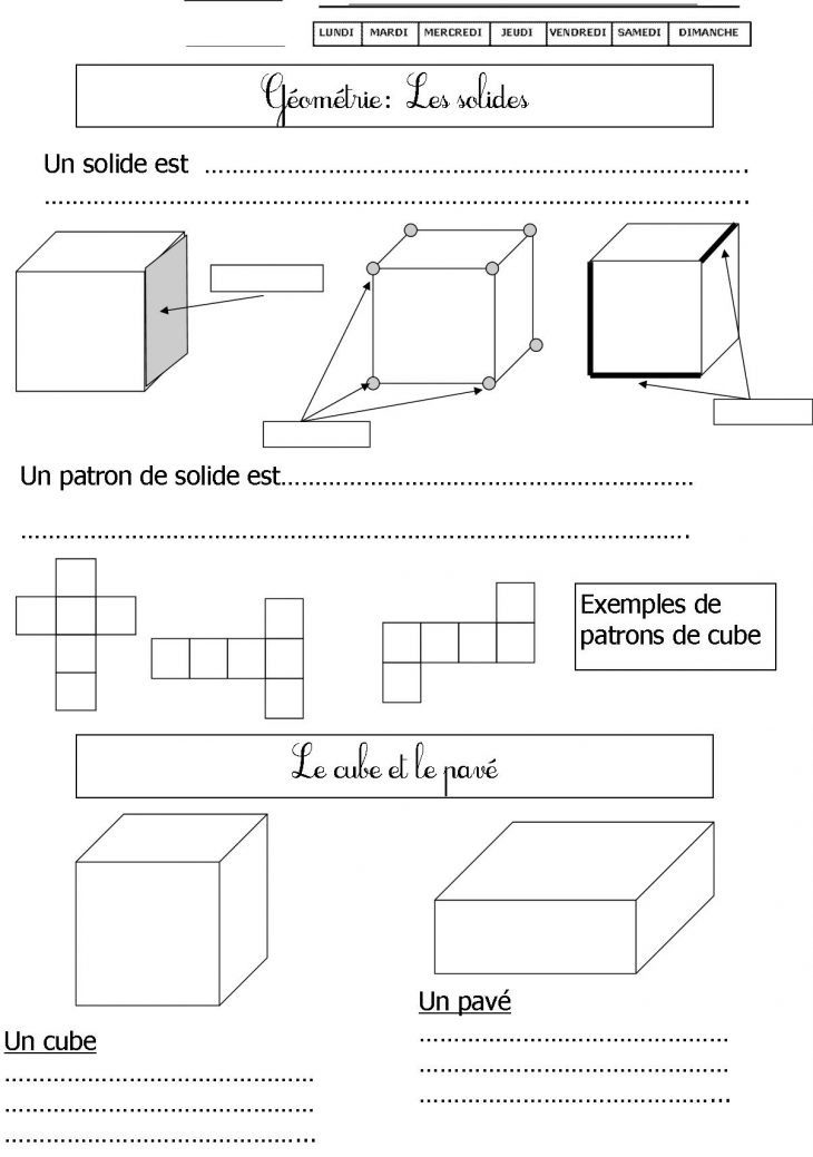 Géométrie | Le Blog De Monsieur Mathieu à Dessin Géométrique Ce2