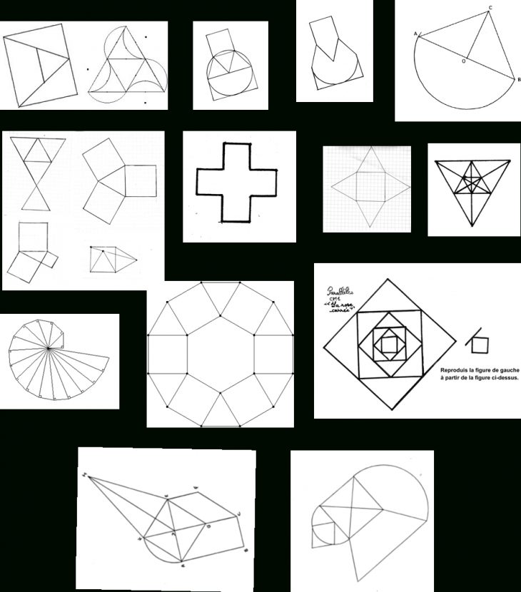 Géométrie | Ressources Du Plan Mathématiques 2018-2022 tout Dessin Géométrique Ce2