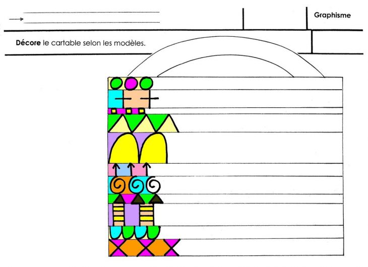 Gloups, Graphisme Dans Des Interlignes – École Maternelle Gellow avec Graphisme Décoratif Grande Section