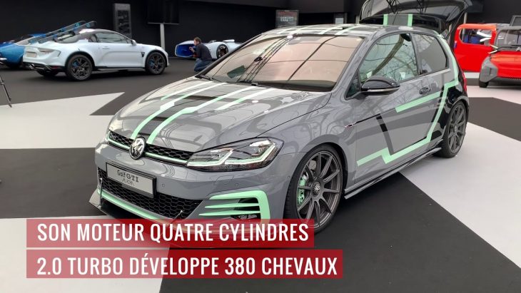 Golf Gti Aurora : Le Concept Avec Affichage Holographique En Vidéo intérieur Quatres Image Un Mot