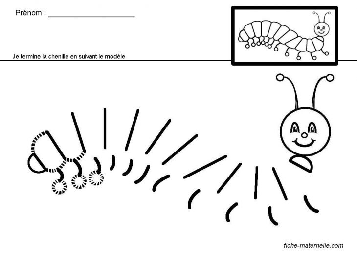 Graphisme : Des Ponts Et Des Cercles En Maternelle | Chenille intérieur Graphisme Vagues Ms