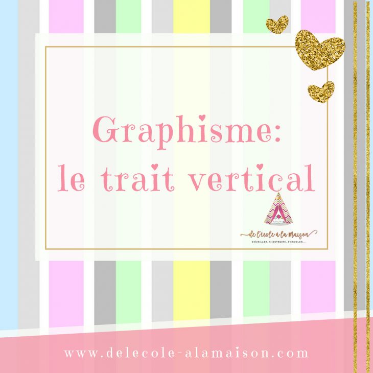 Graphisme – Le Trait Vertical – dedans Graphisme Traits Verticaux