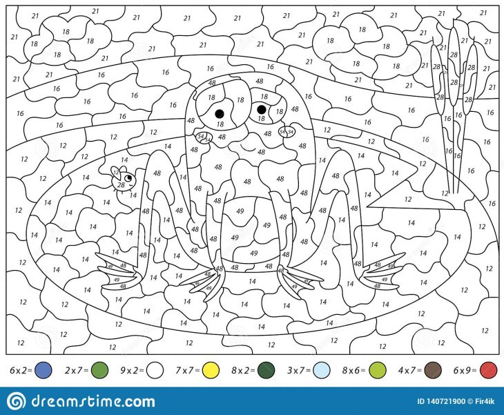 Grenouille Et Mouche De Bande Dessinée Fiche De Travail D encequiconcerne Jeux Educatif Table De Multiplication