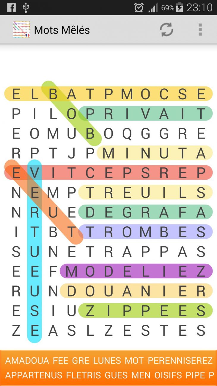 Grille De Mots Mêlés / Cachés For Android – Apk Download dedans Mots Cachés Gratuits À Télécharger